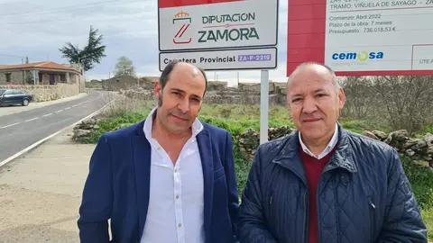 El vicepresidente primero de la Diputación de Zamora y diputado de Carreteras, José María Barrios Tejero