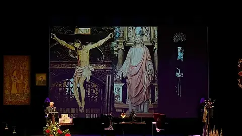 Francisco Gustavo Cuesta de la Reyna ejerce de pregonero de la Semana Santa de Zamora 2023