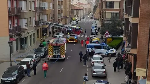 incendio en una vivienda en la calle Puerta Nueva de Zamora_2