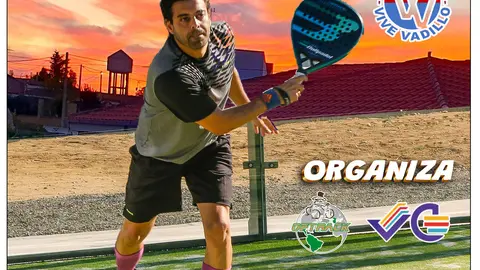 Cartel del campeonato de pádel de Vadillo de la Guareña