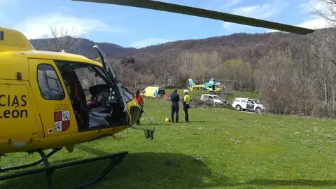 Actuación de rescate