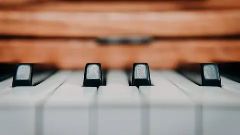 Fotografía de archivo piano