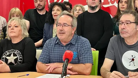 Presentación de la lista completa con la que Izquierda Unida concurrirá al Ayuntamiento de Zamora. Imagen de archivo