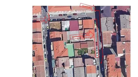 PROPUESTA DESVÍO TRÁFICO PARA OBAS DE REPARACIÓN DE COLECTOR EN CALLE FUENTELARREINA