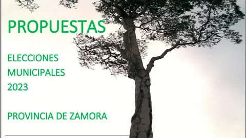 cartel propuestas ecologistas en acción