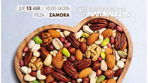 Foto cartel jornadas frutos secos