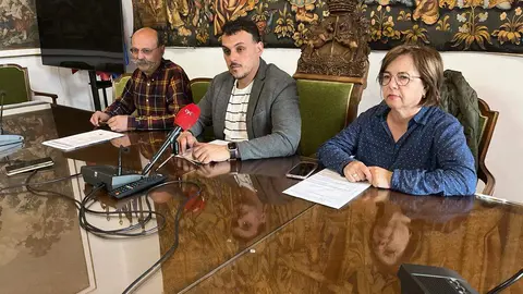 Rueda de prensa en el Ayuntamiento de Toro