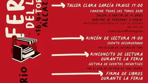 Feria del Libro en Toro 2023