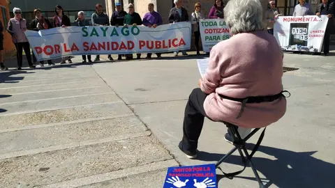 Protesta Sayago. Imagen cedida (1)