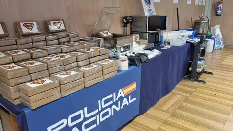 Desmantelado el mayor laboratorio en Europa de procesamiento de pasta base de cocaína con capacidad para producir 200 kilos diarios