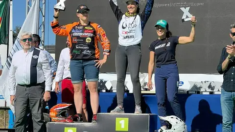 Podium Campeonato del Mundo féminas