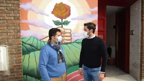 PSOE-Moraleja Sayago. Samuel Mayor (Portavoz) y Antidio Fagúndez