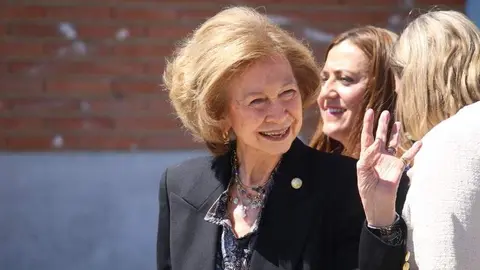 Visita Reina Sofía_18. imagen de archivo