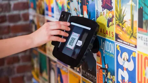 C&oacute;digo QR. Fotograf&iacute;a de archivo