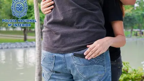 Métodos de robo. Fotografía: Policía Nacional