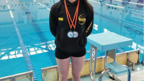 La zamorana Irene Calvo del Salvamento Dragones