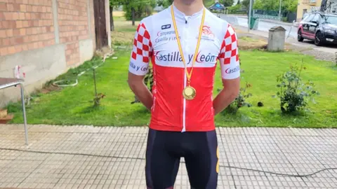Diego García, campeón de Castilla y León CRI - Zamora Enamora Ciclismo