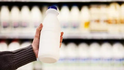 Fotograf&iacute;a de archivo de leche