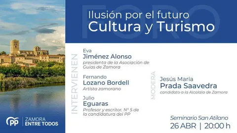 Cartel charla Jesús María Prada