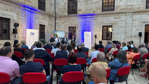 Jesús María Prada durante el Foro Ilusión por el futuro: Cultura y Turismo