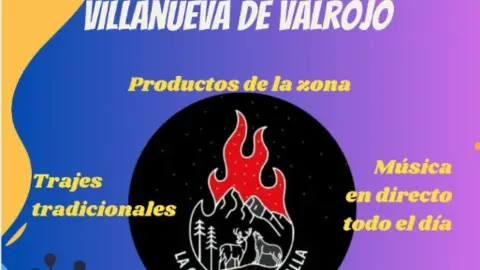 Cartel evento solidario de La Sierra de la Culebra en Villanueva de Valrojo