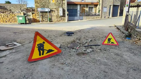 Las obras en el cruce de Brandiles