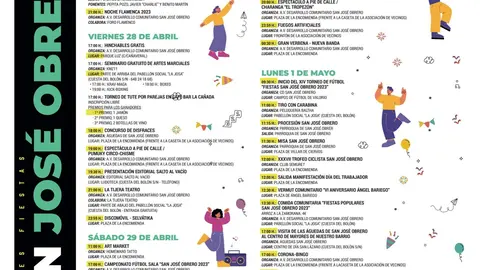 programa de fiesta san jose obrero 