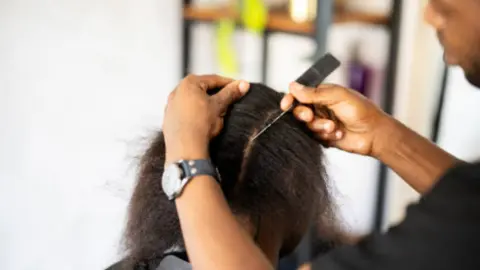 Fotografía de archivo de peluquería