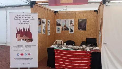 Stand Luz Penitente en la última Feria Mundo Cofrade de Medina del Campo
