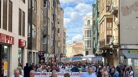 Manifestación, Zamora sanidad