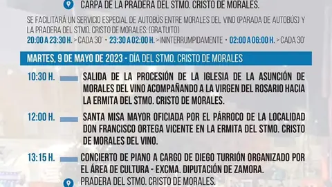 cartel Cristo de Morales