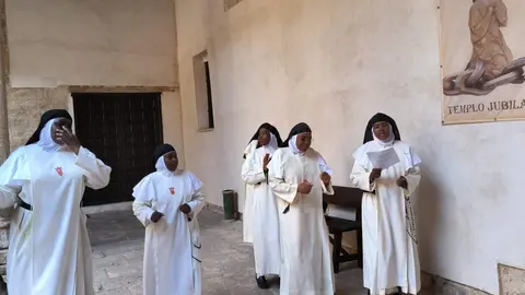Dos nuevas mercedarias se suman al monasterio de la Purísima Concepción y San Cayetano. Fotografía: Diócesis de Zamora