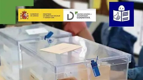 Portada del manual
 para los miembros de una mesa electoral