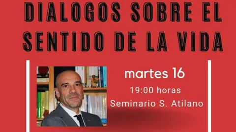 Cartel de los Diálogos sobre la vida