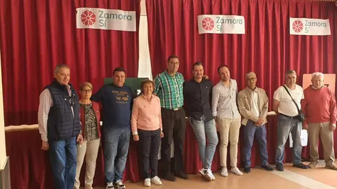 Presentación de la candidatura de Zamora Sí en Santa Croya de Tera