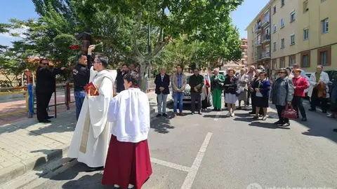 Bendición de campos Benavente. Fotografía: Interbenavente