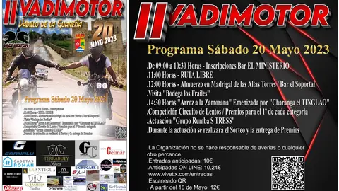 Cartel de la segunda edición de Vadimotor