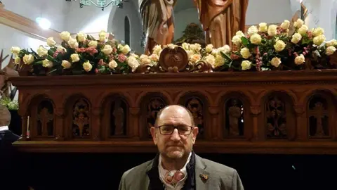 Gerardo Corredera. Fotografía: Hermandad Jesús en su Tercera Caída