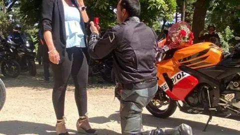 Pedida de mano de José Luis