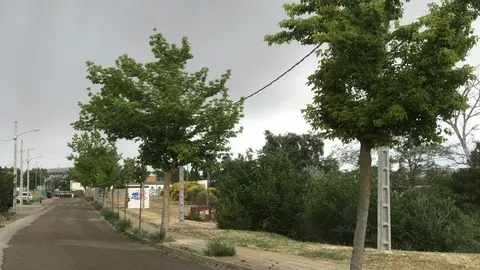 día nublado, afueras de Zamora