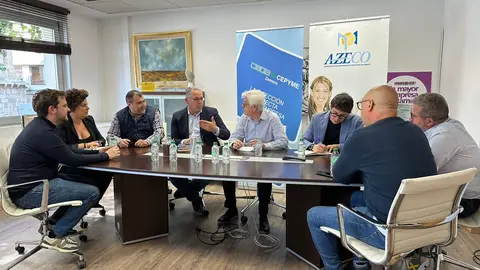 Reunión de Prada con la Junta Directiva CEOE-Cepyme