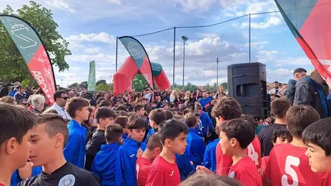 Todos los participantes del sábado se dan cita en Valorio