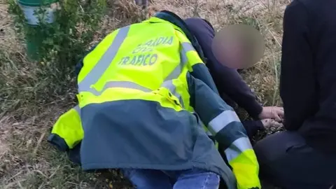 Auxilio a una zamorano que transitaba por la ZA-13