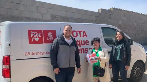 PSOE Andavías. Candidatura EM 28M23