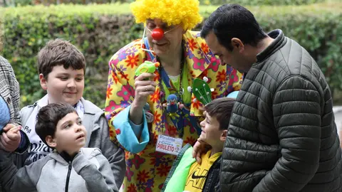 Acto con niños afectados por el síndrome de Dravet. Fotografía: Fundación Síndrome de Dravet
