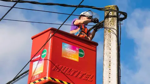 Instalación fibra óptica