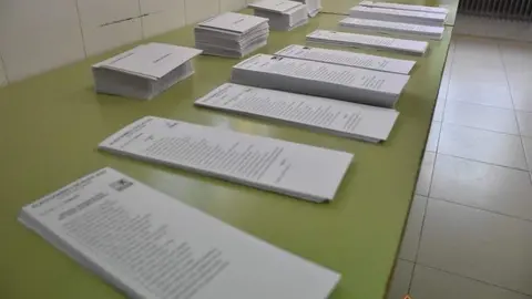 Papeletas electorales