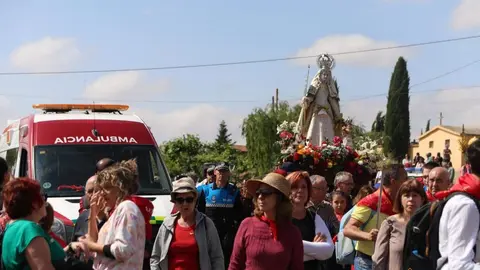 Atención sanitaria en la romería de La Hiniesta