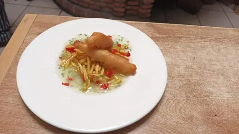 Tapa "El Gato con botas" de Casa Mariano, con motivo de la Feria del Libro