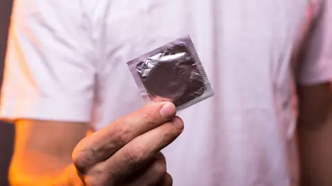 preservativos. fotografía de archivo